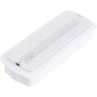 LED-Notleuchte 3W + Deckenleuchten-Kit, permanent / nicht-permanent 3 w von LEDKIA