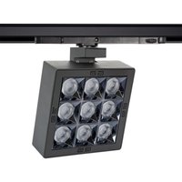 Ledkia - LED-Strahler Marlin 30W No Flicker für 3-Phasenstromschienen Neutrales Weiß 4000K 40º140 mm von LEDKIA