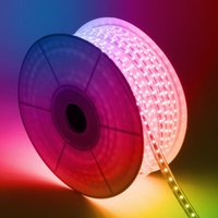 Ledkia - LED-Streifenrolle Dimmbar 220V ac 60 LED/m 50m rgb IP65 Breite 16mm Schnitt jede 100cm Ledkia - LED-Streifenrolle Dimmbar 220V ac 60 LED/m 50m rgb IP65 Breite 16mm Schnitt jede 100cm von LEDKIA