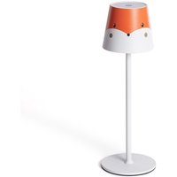 Ledkia - LED-Tischlampe 2.5W tragbar aus Metall mit wiederaufladbarem USK-Akku Anisa Kids Orange von LEDKIA