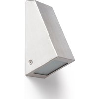 LED-Wandleuchte Aussen Metall und Glas Ruzafa Grau von EFECTOLED