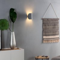 Ledkia - LED-Wandleuchte Gaia 6W Grau beidseitige Beleuchtung Warmweiß 2800K - 3200K Grau von LEDKIA