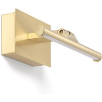 LED-Wandleuchte für Gemälde 1.6W Slimlight mit Batterie Gold von LEDKIA