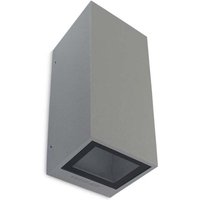 Ledkia - Leds-C4 Afrodita - 2 Light Outdoor Up Down Wand Hellgrau IP65, GU10 Ledkia - Leds-C4 Afrodita - 2 Light Outdoor Up Down Wand Hellgrau IP65, GU10 von LEDKIA