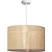 Pendelleuchte Rattan Baracoa Beige von LEDKIA