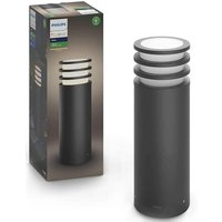 Ledkia - Philips Hue White Lucca led Sockelleuchte 1740293P0, anthrazit von Philips Hue