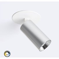 Ledkia - led Deckenleuchte Einbau 9W Aluminium Misoh (2700K - 4000K - 6000K) 38º Weiß / Silber cct Ledkia - led Deckenleuchte Einbau 9W Aluminium Misoh (2700K - 4000K - 6000K) 38º Weiß / Silber cct von LEDKIA