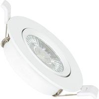 Ledkia - led Downlight Einbaustrahler 5W Rund cob CRI90 Slim Ausschnitt Ø75 mm No Flicker 2700K Warmweiß Ledkia - led Downlight Einbaustrahler 5W Rund cob CRI90 Slim Ausschnitt Ø75 mm No Flicker 2700K Warmweiß von LEDKIA