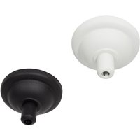 Lampenrosette Design Metallisiert Weiß Lampenrosette Design Metallisiert Weiß von LEDKIA