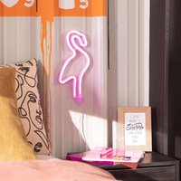 Ledkia - Neon led Flamingo mit Batterie Rosa von LEDKIA