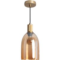 Efectoled - Pendelleuchte Glas Tulio Bernstein von LEDKIA