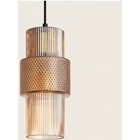 Pendelleuchte Metall und Glas Berila Rauchgrau Pendelleuchte Metall und Glas Berila Rauchgrau von LEDKIA