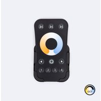 RF-Fernbedienung für RF-Dimmer CCT 4 Zonen Schwarz von LEDKIA