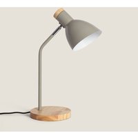 Schreibtischlampe Metall Luxo Tarngrün von LEDKIA
