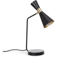 Schreibtischlampe aus Metall Jigger Schwarz von LEDKIA