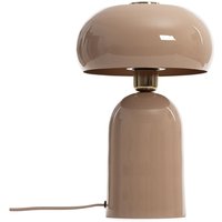 Tischlampe Metall Dhanuk Beige Tischlampe Metall Dhanuk Beige von LEDKIA