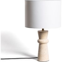 Tischlampe Travertino Bittor Beige von EFECTOLED