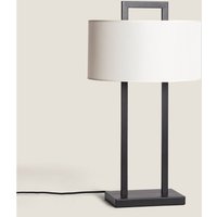 Tischleuchte Metall mit USB Anschluss und Touch-Schalter Tianna Schwarz von LEDKIA