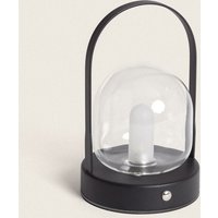 Tragbare 3W led Tischlampe mit wiederaufladbarem USB-Akku Olena Schwarz von LEDKIA