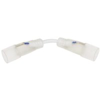 Efectoled - Verbinder Doppelt LED-Streifen Neon Dimmbar 220V Rund SFLEX17 mit Kabel Ø17 mm von EFECTOLED
