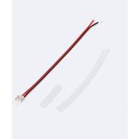 Verbinder mit Kabel für LED-Streifen SMD/COB Selbstgleichrichtend 220V AC IP65 Breite 6,5mm 6,5 mm von LEDKIA
