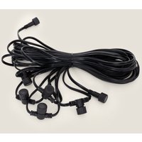 Ledkia - Verlängerungskabel EasyFit 12V 15m mit 6 Anschlüssen 15 m von LEDKIA