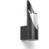 Wandleuchte Außen Aluminium Oblong Schwarz von LEDKIA