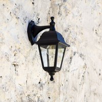 Wandleuchte Aussen Mini Villa Schwarz Schwarz Wandleuchte Aussen Mini Villa Schwarz Schwarz von LEDKIA