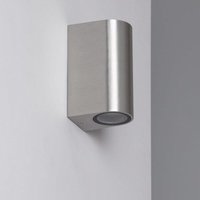 Ledkia - Wandleuchte Aussen Aluminium doppelseitige Beleuchtung Big Gala Aluminium90 mm von LEDKIA