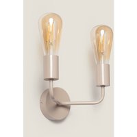 Wandleuchte Jayso 2 Spots Beige von LEDKIA