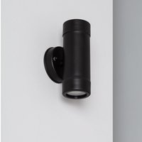 Ledkia - Wandleuchte Satin doppelseitige Beleuchtung GU10 Schwarz von LEDKIA