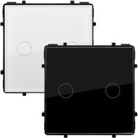 Wechselschalter Touch Doppelt Modern Schwarz von LEDKIA