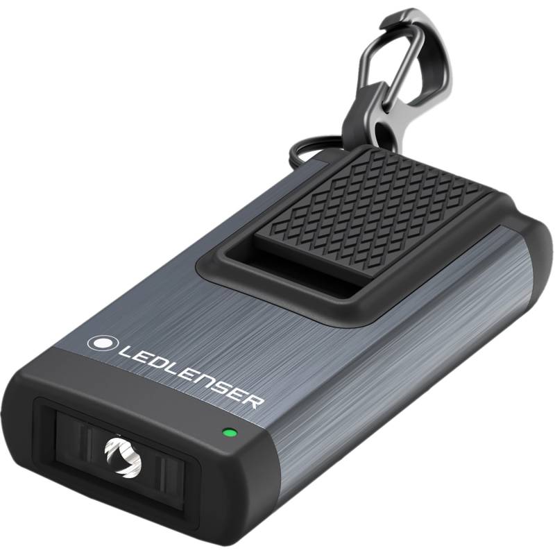 Ledlenser LED-Schlüsselring-Taschenlampe K4R Core Grau von LEDLENSER