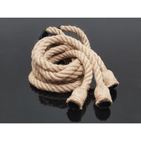 Jute Pendelleuchtenhalter Hängeleuchte Hängelampe Vintage Seilampe 1,5 Meter 10cm 3x E27 Fassung Camel - Led Line von LED LINE