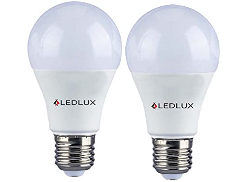 Dimmbare E27-LED-Lampen, 12 W, 1050 lm, 220 V, dimmbar mit Triac-Dimmer und traditionellem Controller (x2, 4000K) von LEDLUX