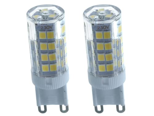 G9 LED Lampe 220V 5W=50W Neutralweiß 360 Grad 51 Smd 2835 (2, 3000K) von LEDLUX