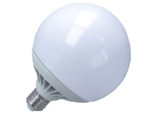 LED-Lampe E27 Globo G120, 20 W = 160 W, 2050 Lumen, Durchmesser 120 mm, Länge 155 mm (1, 6500 K) von LEDLUX