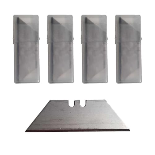 LEDLUX 40 Stück Klingen für Cuttermesser (SK5 Form T 18 mm Trapez) von LEDLUX