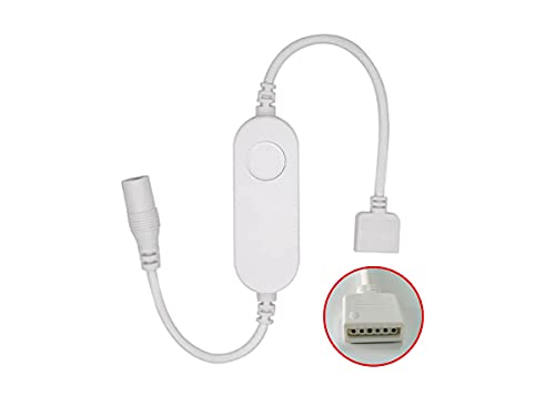 LEDLUX Mini ZigBee Controller, Niederspannung 12V 24V, Für Led-Streifen, TUYA und HUE APP, Kompatibel mit Alexa und Google Home (5 CH) von LEDLUX