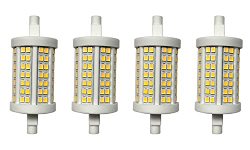 R7S 78mm dimmbare LED-Lampe, 15W=180W 1800lm, Durchmesser 30mm, Lichtwinkel 360° (4, Warmweiß 3000K) von LEDLUX