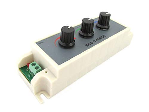 RGB-LED-Dimmer PWM-Controller Manuelles Modul mit Knöpfen 12V 24V 3X3A Für RGB-LED-Streifen von LEDLUX