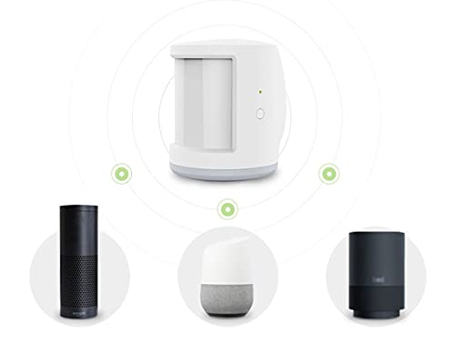 ZigBee PIR-Bewegungssensor, Infrarot-Detektor, App Tuya, sehr kompakt, Weiß von LEDLUX
