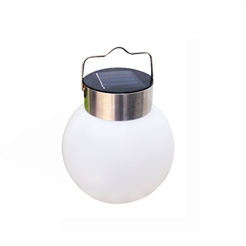 LEDMOMO LED Hängende Lampe Kugel Solarleuchte für Outdoor Garten Party Dekoration (weißes Licht) von LEDMOMO