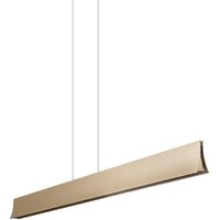 Bravo - led Deckenbehang Pendelleuchte Licht Gold lackiert - Leds-c4 von LEDS-C4