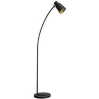 Leds-c4 - Funk - 1 Leuchte Stehlampe Braun, Gold, E27 von LEDS-C4