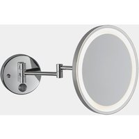 Reflex - LED-Badezimmervergrößerung Verstellbare Wandleuchte Chrom, Spiegel IP44 - Leds-c4 von LEDS-C4