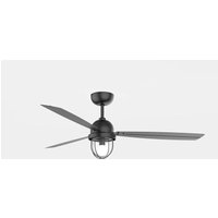 Ventilador IP20 Mariner E27 15W Negro Negro von FORLIGHT