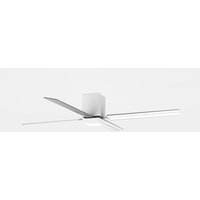 Zonda Ventilator ø1455mm IP20 led Warmweiß - 3000K ein-aus Transparentweiß 2076 von LEDS-C4