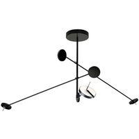 Gebraucht] Leds-c4 LED-Hängeleuchte Invisible Triplex Hängelampe Leuchte 2.700 k schwarz von LEDS-C4