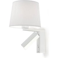 Grok - 2 Licht Innenwandleuchte Weiß mit Lesung, E27 - Leds-c4 Grok - 2 Licht Innenwandleuchte Weiß mit Lesung, E27 - Leds-c4 von LEDS-C4